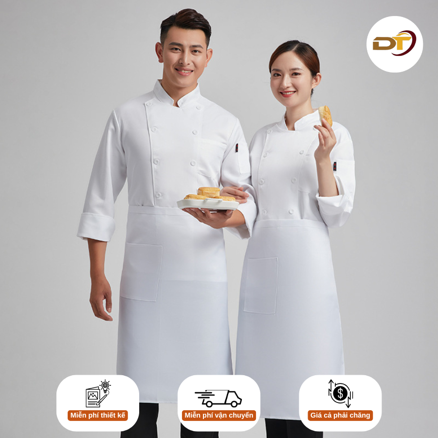 Top 5+ Mẫu Đồng Phục Bếp Đẹp & Chuyên Nghiệp Nhất Năm 2024