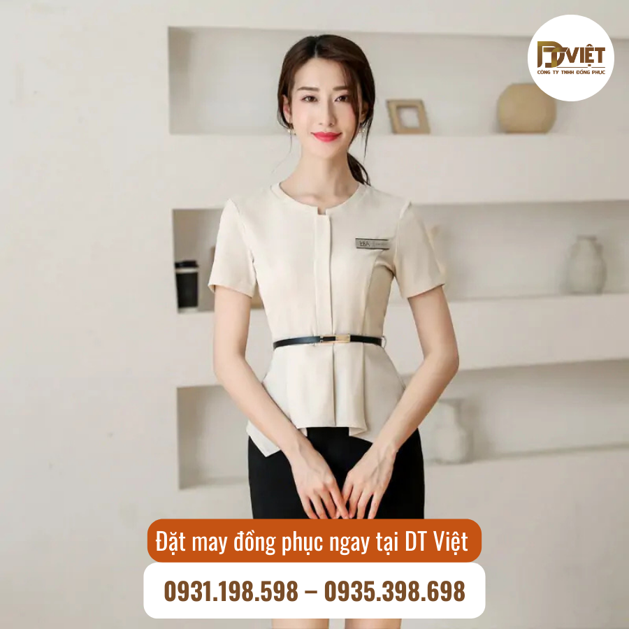 đồng phục lễ tân