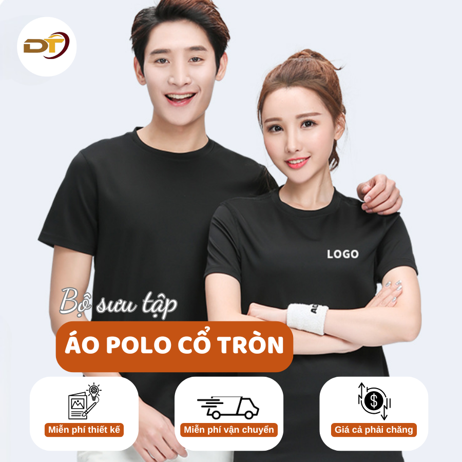 áo cổ tròn polo